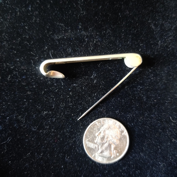 Vintage Napier Sterling Silver Diaper pin - Picture 3 of 9